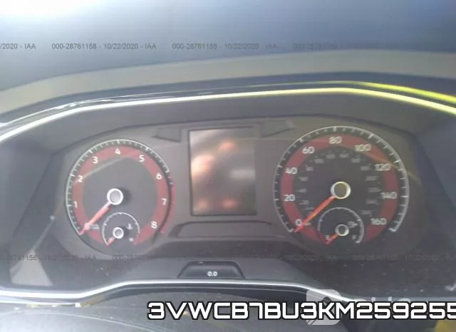 3VWCB7BU3KM259255 фото 8
