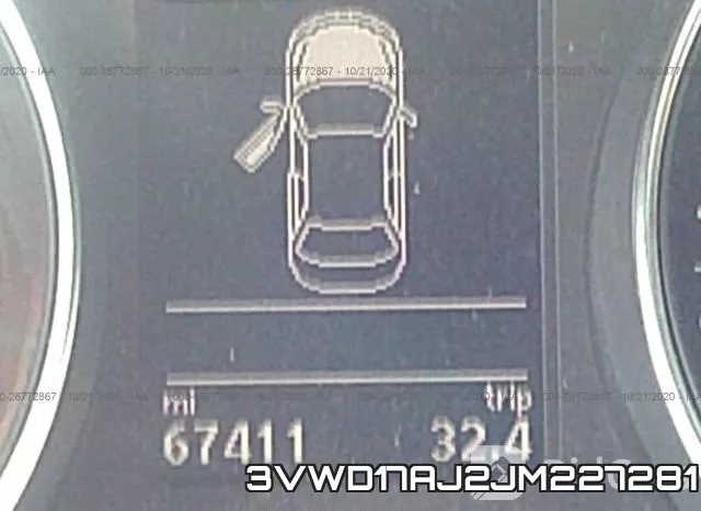 3VWD17AJ2JM227281 фото 8