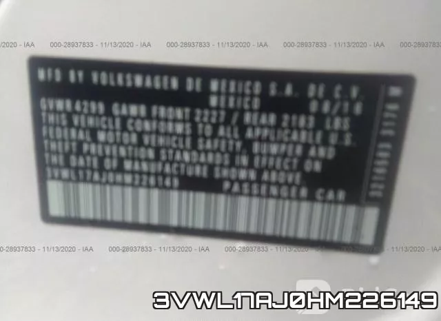 3VWL17AJ0HM226149 фото 10