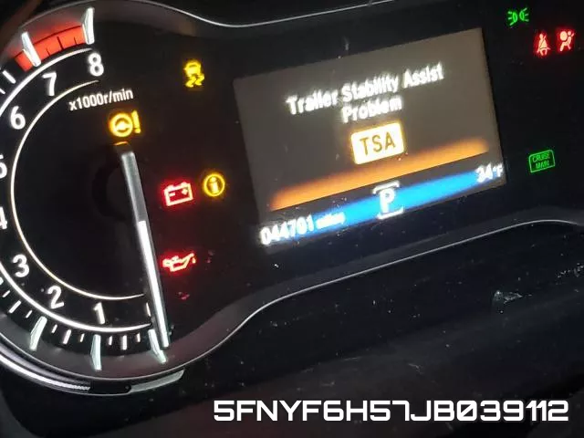 5FNYF6H57JB039112 фото 9