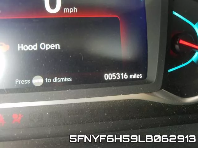 5FNYF6H59LB062913 фото 8