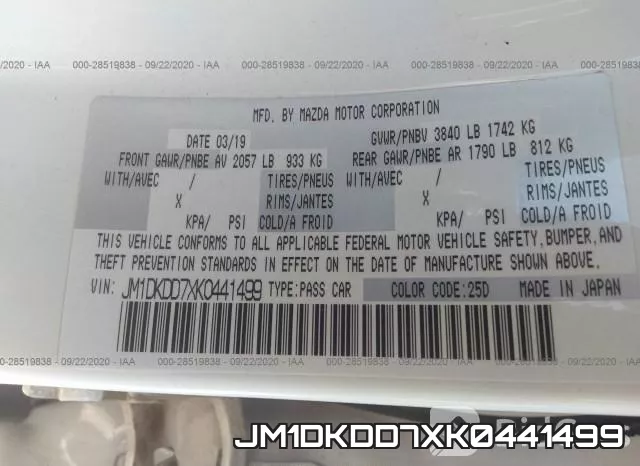 JM1DKDD7XK0441499 фото 10