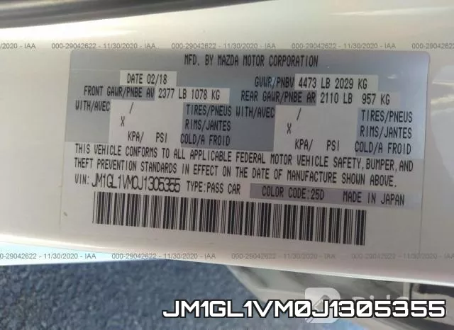 JM1GL1VM0J1305355 фото 9