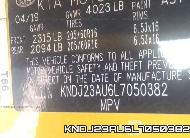 KNDJ23AU6L7050382 фото 10