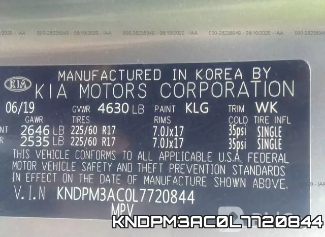 KNDPM3AC0L7720844 фото 10