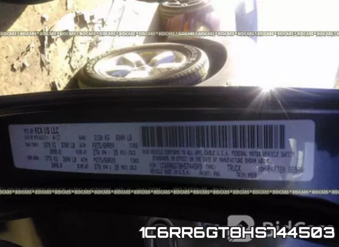 1C6RR6GT8HS744503 фото 10