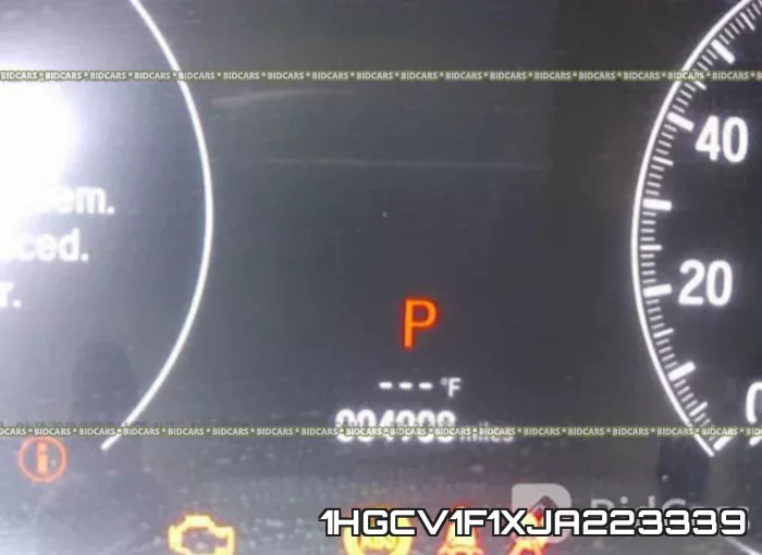 1HGCV1F1XJA223339 фото 8