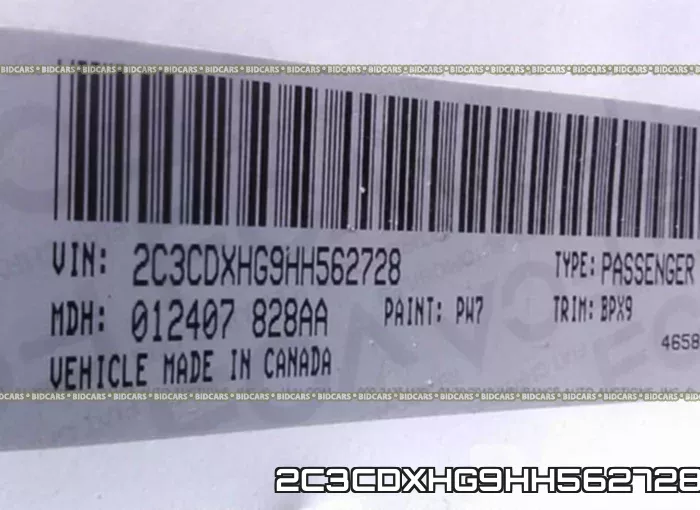 2C3CDXHG9HH562728 фото 10