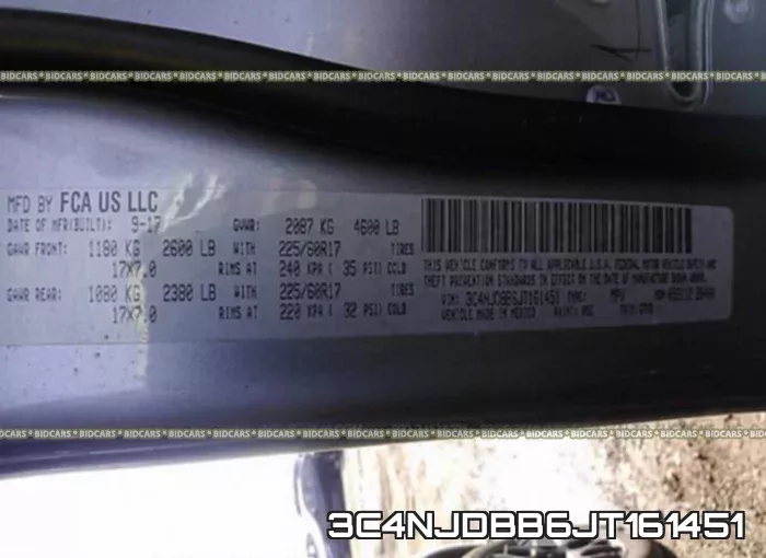 3C4NJDBB6JT161451 фото 10