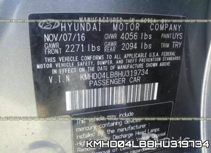 KMHD04LB8HU319734 фото 10
