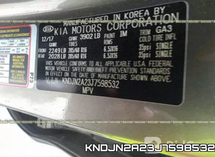 KNDJN2A23J7598532 фото 10