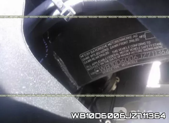 WB10D6006JZ711364 фото 2