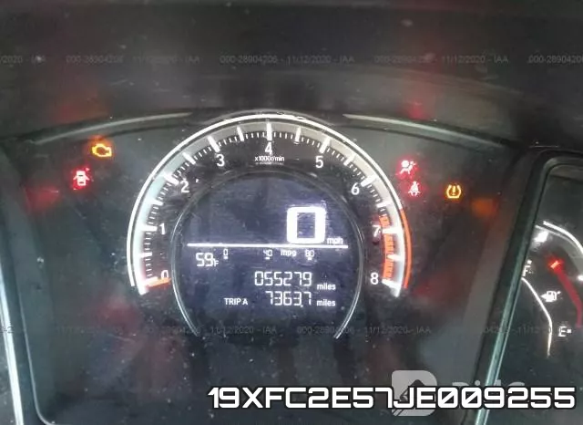 19XFC2E57JE009255 фото 8