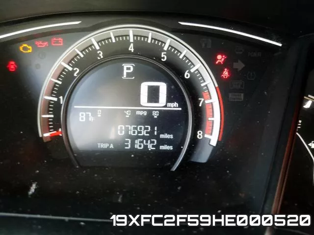 19XFC2F59HE000520 фото 9