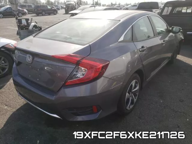 19XFC2F6XKE211726 фото 5