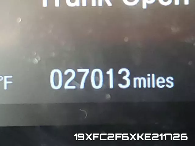 19XFC2F6XKE211726 фото 9