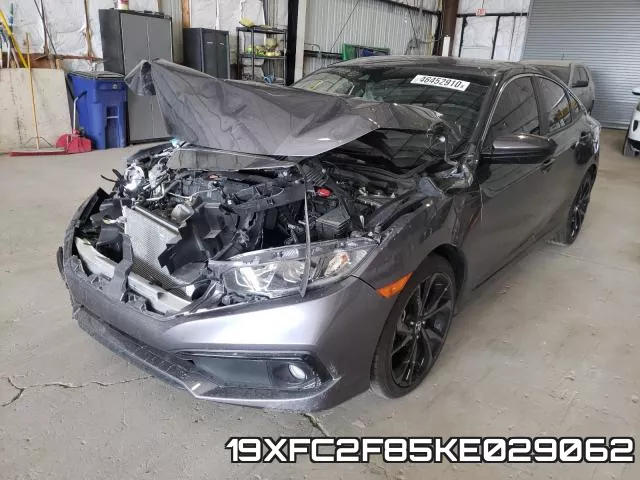 19XFC2F85KE029062 фото 3