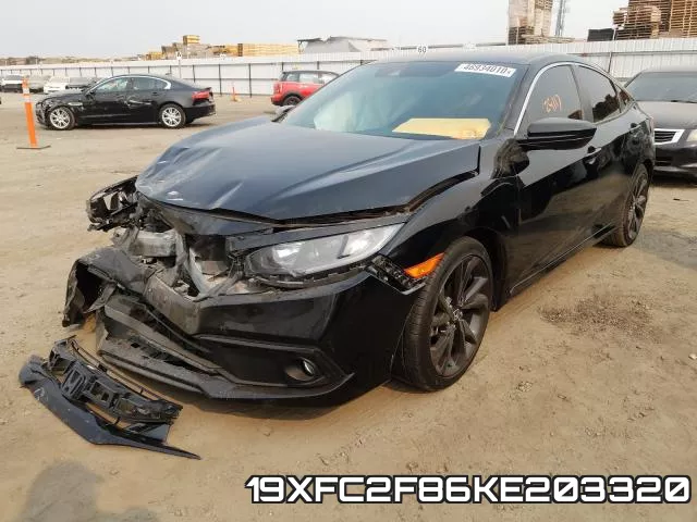 19XFC2F86KE203320 фото 3