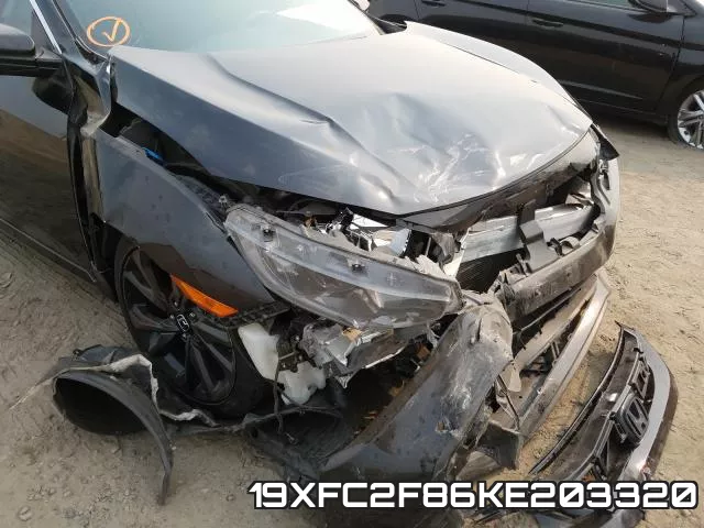 19XFC2F86KE203320 фото 10