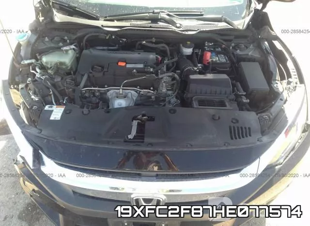 19XFC2F87HE077574 фото 2