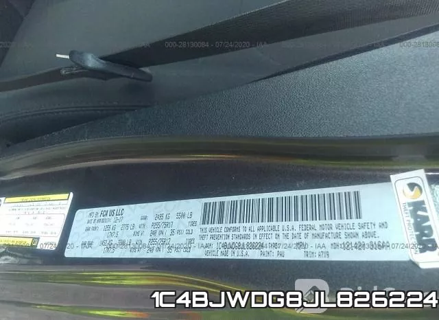 1C4BJWDG8JL826224 фото 9