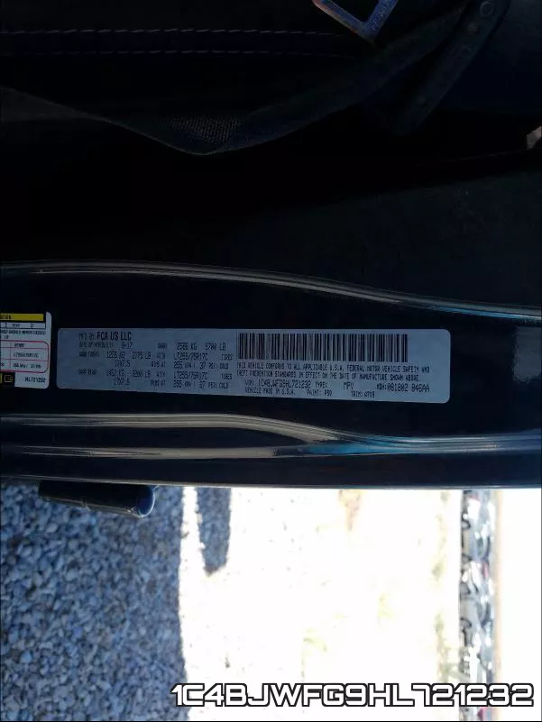 1C4BJWFG9HL721232 фото 2
