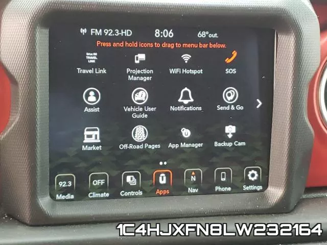 1C4HJXFN8LW232164 фото 10