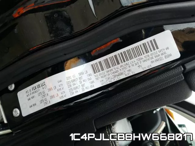 1C4PJLCB8HW668017 фото 2