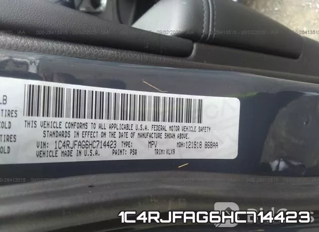 1C4RJFAG6HC714423 фото 9