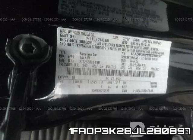 1FADP3K28JL280897 фото 10