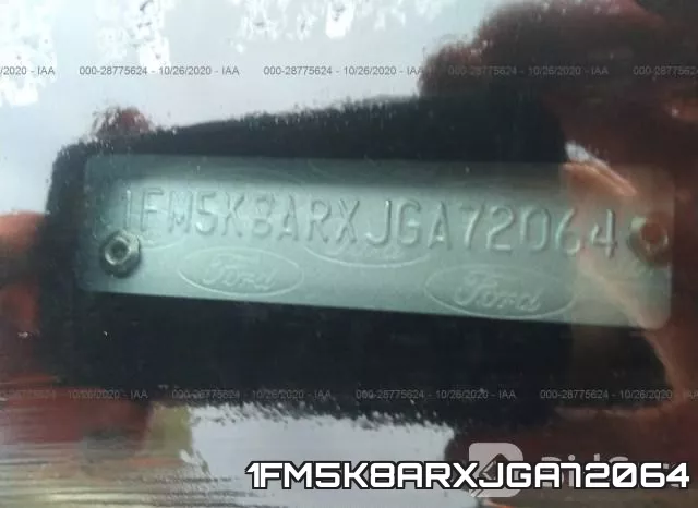 1FM5K8ARXJGA72064 фото 10