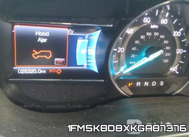 1FM5K8D8XKGA87376 фото 8