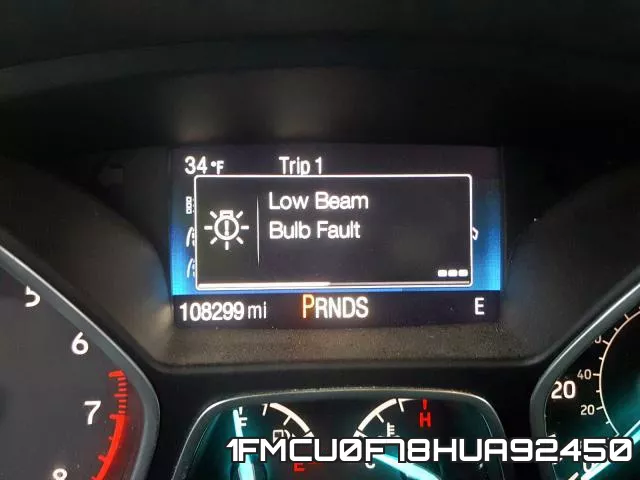 1FMCU0F78HUA92450 фото 9