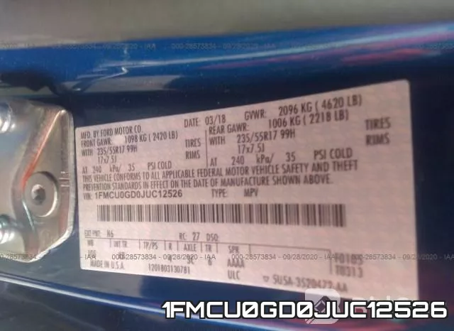 1FMCU0GD0JUC12526 фото 10