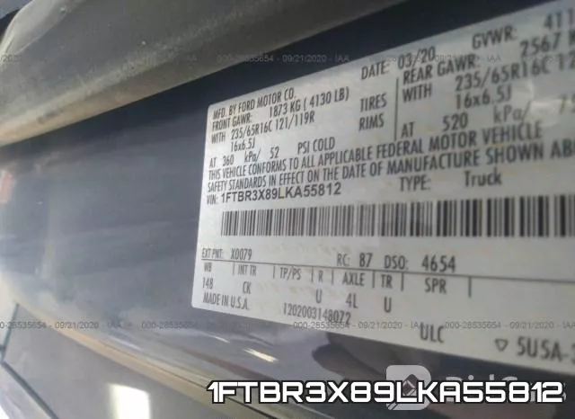 1FTBR3X89LKA55812 фото 9