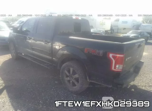 1FTEW1EFXHKD29389 фото 4