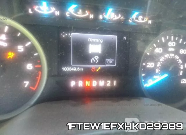 1FTEW1EFXHKD29389 фото 8