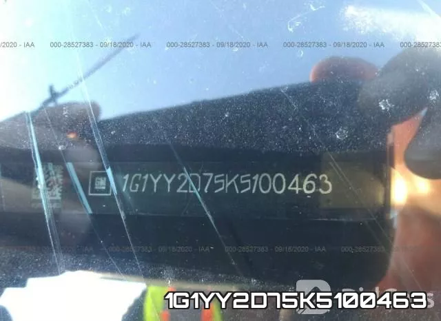 1G1YY2D75K5100463 фото 10