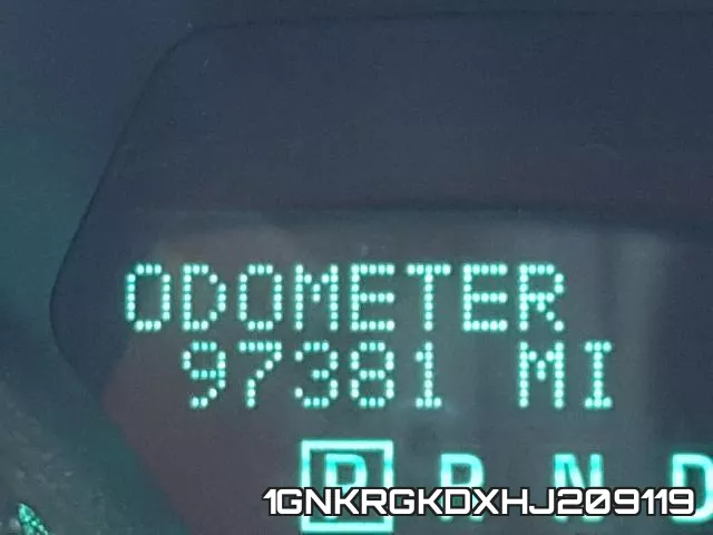 1GNKRGKDXHJ209119 фото 9