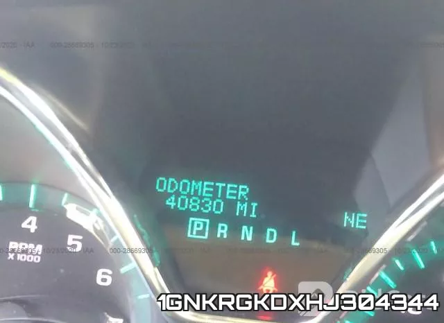 1GNKRGKDXHJ304344 фото 8