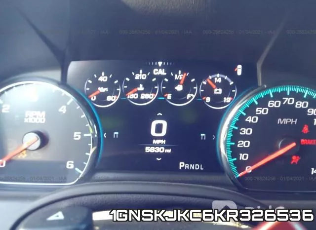 1GNSKJKC6KR326536 фото 8