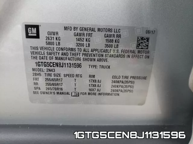 1GTG5CEN8J1131596 фото 2