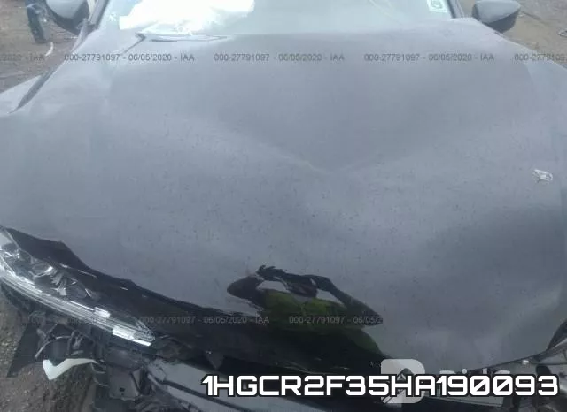 1HGCR2F35HA190093 фото 2