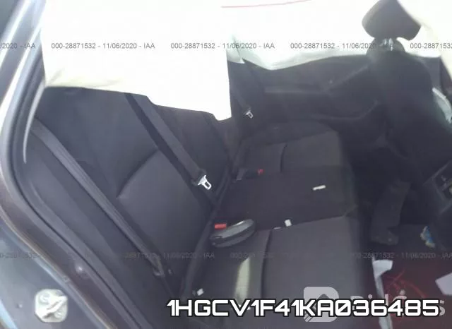 1HGCV1F41KA036485 фото 9