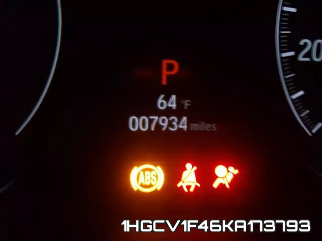 1HGCV1F46KA173793 фото 9
