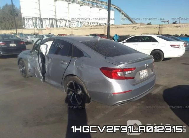 1HGCV2F31LA012315 фото 3