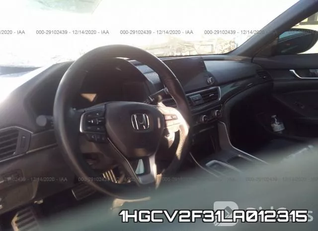 1HGCV2F31LA012315 фото 5