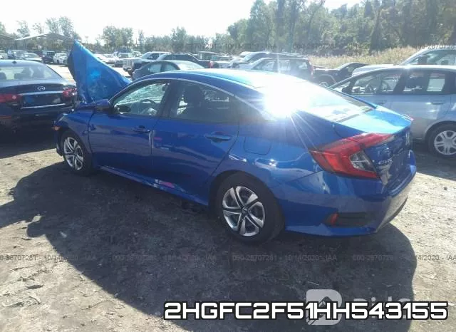 2HGFC2F51HH543155 фото 4
