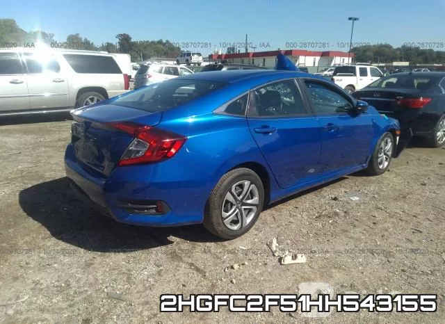 2HGFC2F51HH543155 фото 5