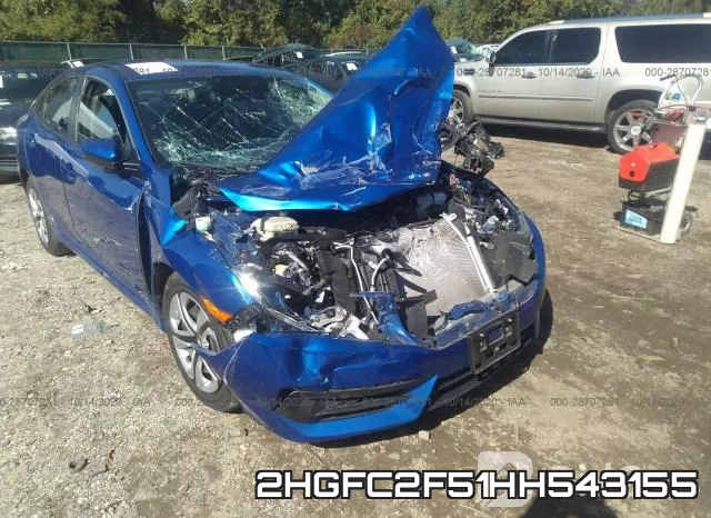 2HGFC2F51HH543155 фото 7